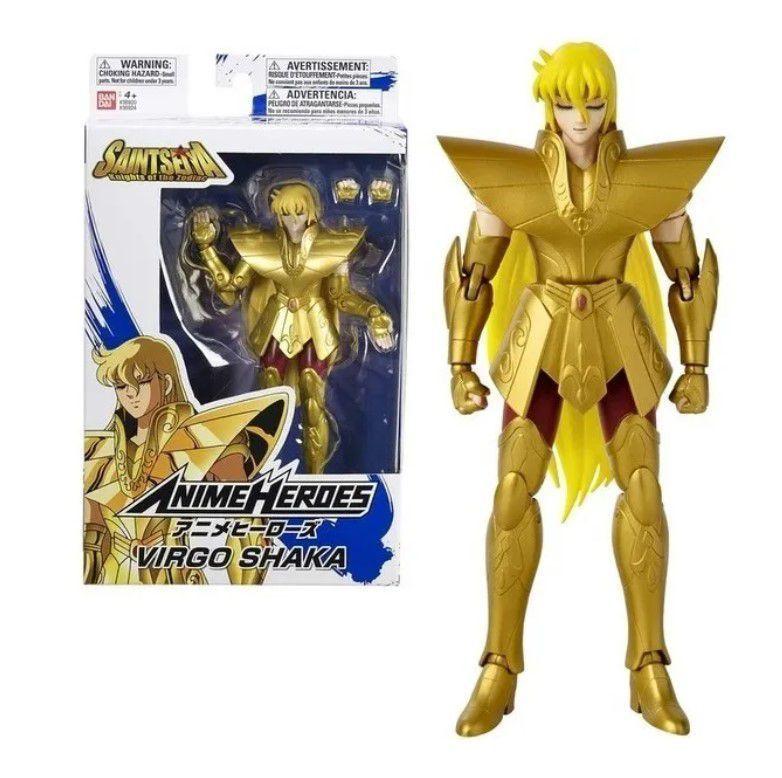 Boneco Shaka De Virgem Cavaleiros Do Zodíaco Saint Seiya Anime